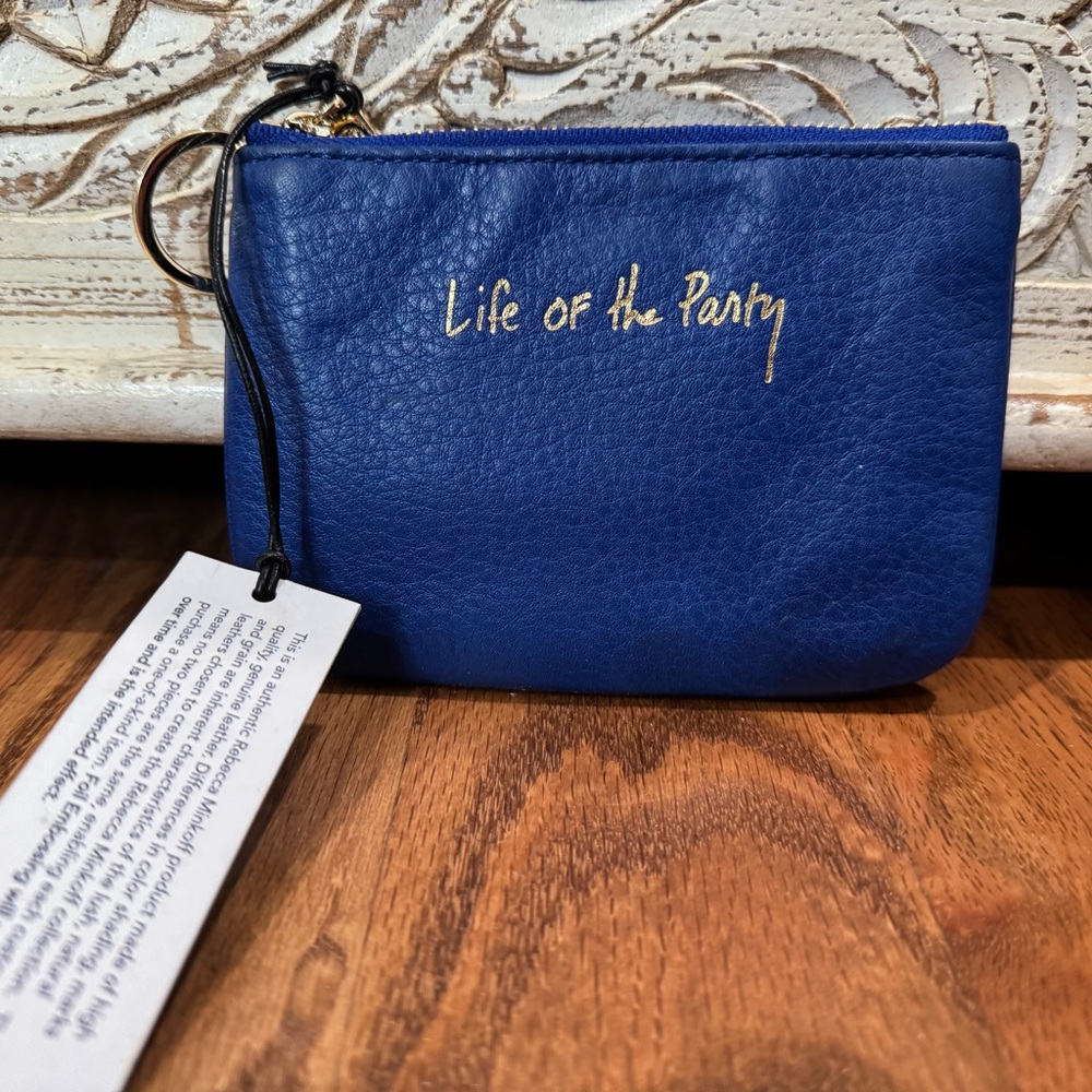 Life of the Party Blue Pouch